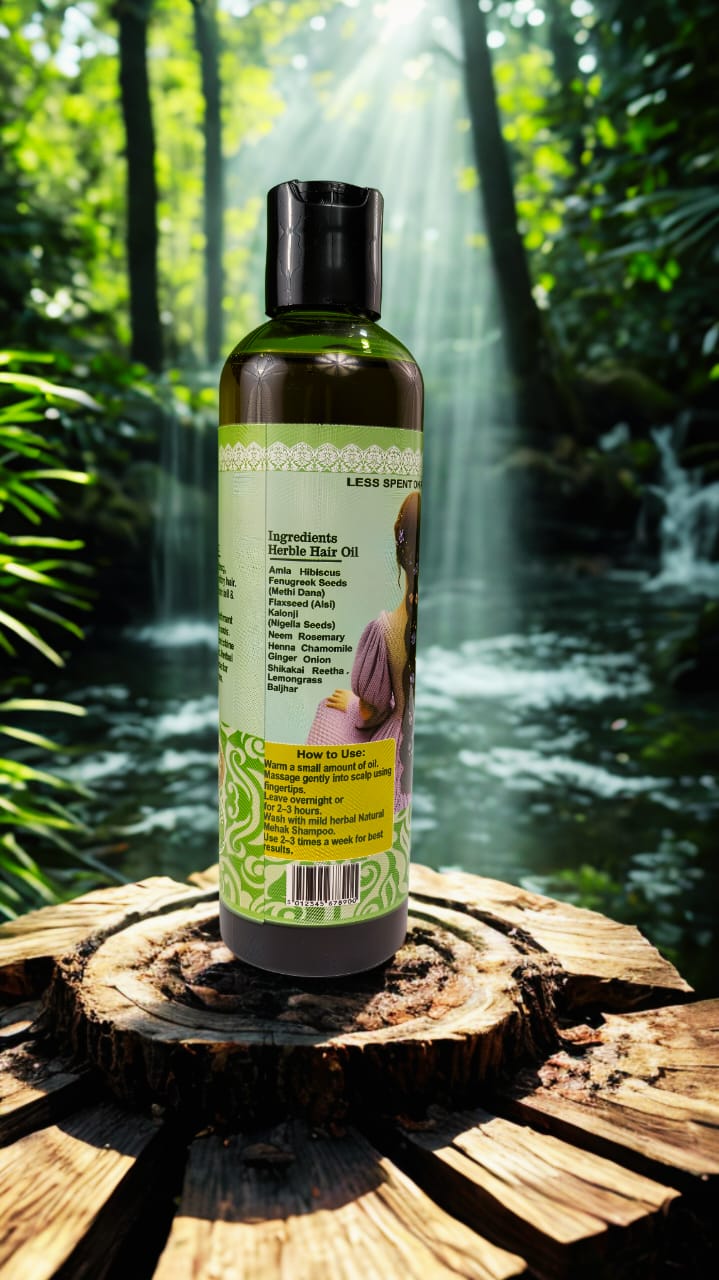 Natural Mehak Cosmetics Hurbal Oil