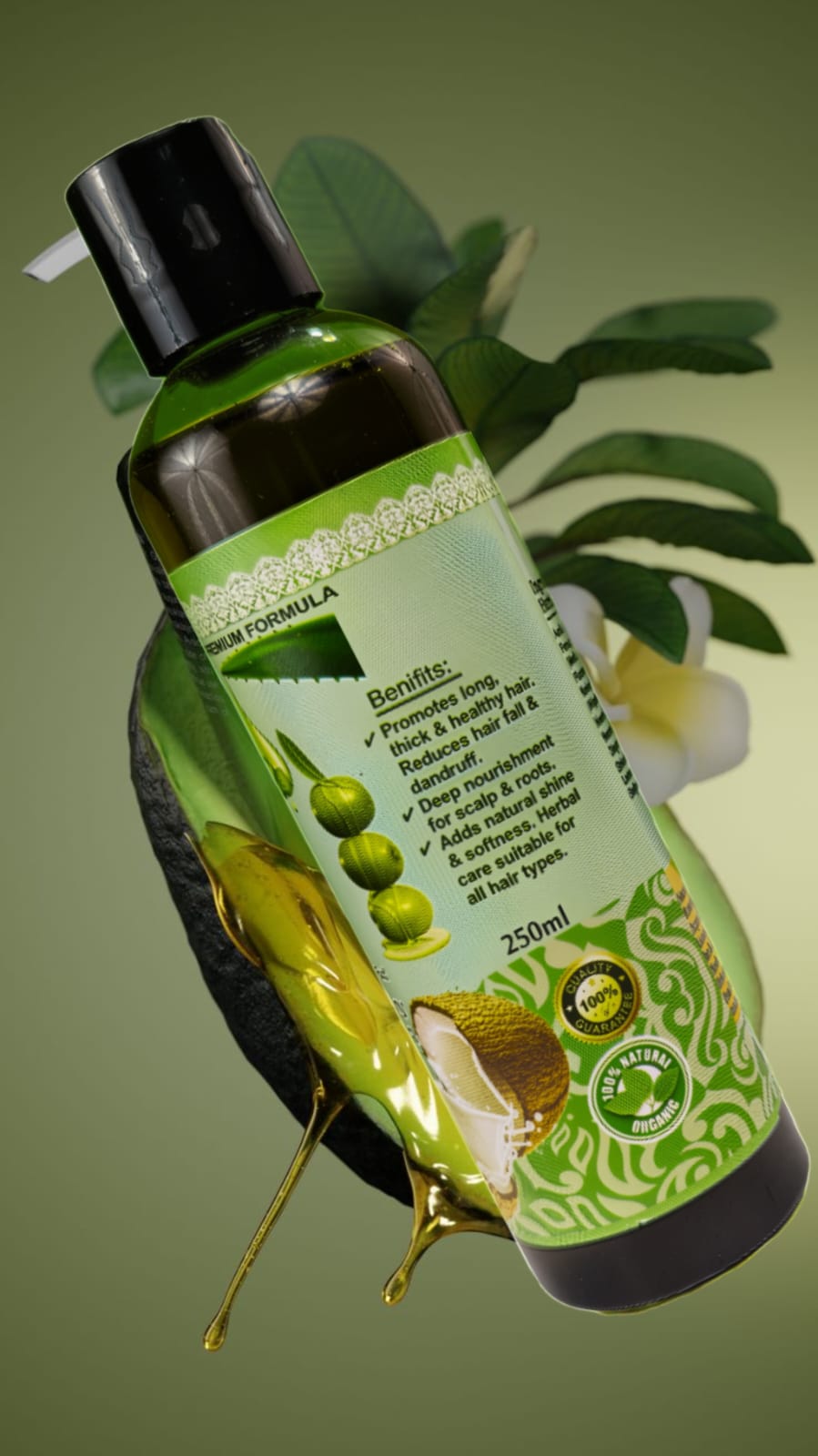 Natural Mehak Cosmetics Hurbal Oil